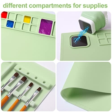 AWOKE Silicone Painting Mat for Kids - Art & Crafts Mat