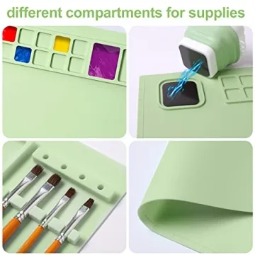 AWOKE Silicone Painting Mat for Kids - Art & Crafts Mat