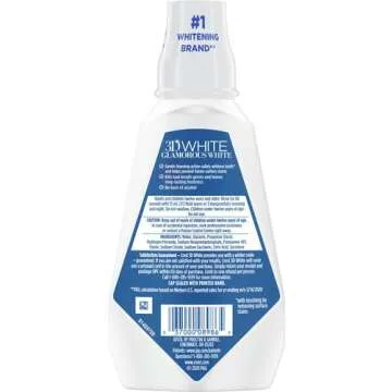 Crest 3D White Glamorous White Mouthwash 16 Fl Oz
