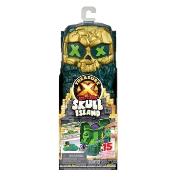 Treasure X Skull Island Playset with Micro Figures and Rewards