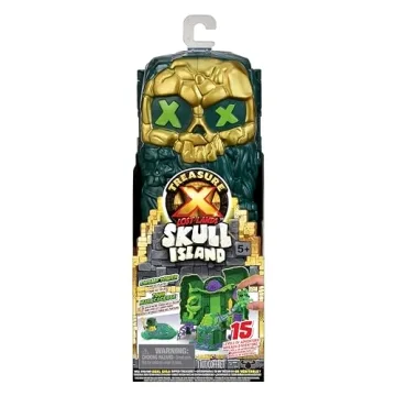 Treasure X Skull Island Playset with Micro Figures and Rewards