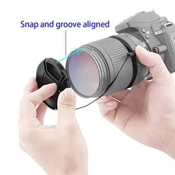 67mm Lens Cap Cover Compatible for Sigma 35mm F1.4(Not for 1.2) DG HSM | A (Art),HUIPUXIANG [2 Pack]
