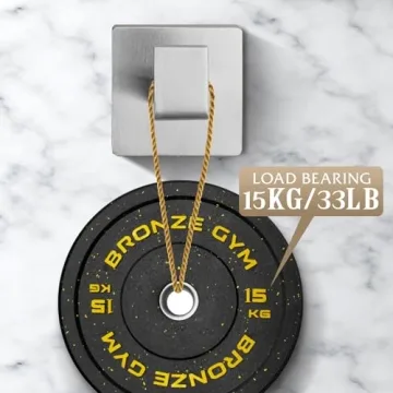 Fenas Stainless Steel Towel Hooks 2 Pack - Dual Functionality