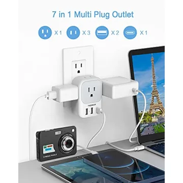 Efficient USB Wall Charger for Home and Travel