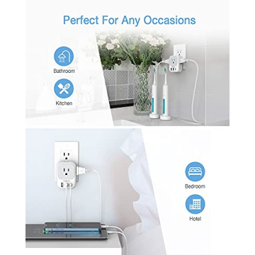 Efficient USB Wall Charger for Home and Travel