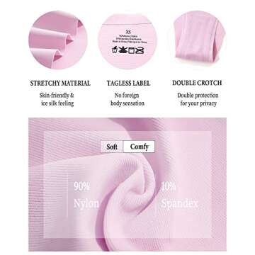 Which is Adjustable Seamless Underwear for Women String Bikini No Show Cheeky Panties Underwear Women Pack 6 XS-L