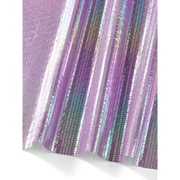 Rteyno Women Sparkly Dress Solid Color Spaghetti Strap Sleeveless Backless Party Dress for Cocktail Night Club Beach Dress (Colorful, One Size)