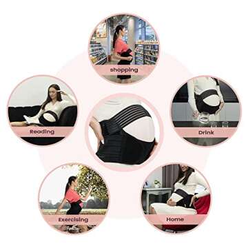 Comfortable SINROBO Maternity Belt for Pain Relief
