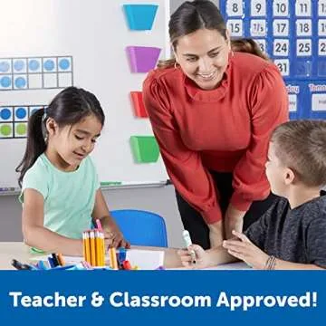 Learning Resources Giant Sized Magnetic Notebook Paper, Durable Write & Wipe, Classroom Whiteboard A...