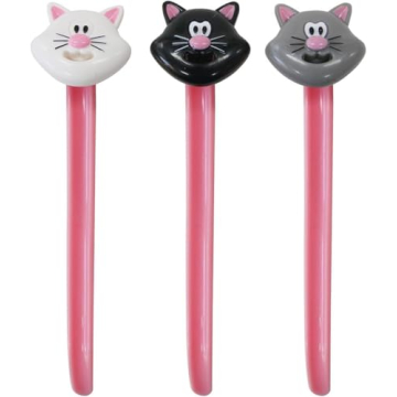 Joie Meow Multi-Use Reusable Kitchen Ties - Cat-Themed Storage Gadget, Set of 3, Cute and Functional