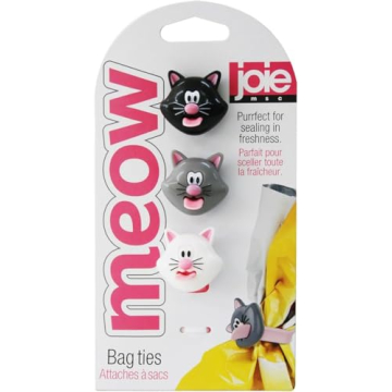 Joie Meow Reusable Kitchen Ties for Food & Cords