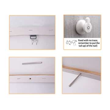 Gothic Skull Skeleton Rock and Roll Victory Hippie Posing Wall Art Canvas Farmhouse Gothic Theme 11x14 Inch Prints(Set Of 3) Decor For Gothic Home Bedroom,Gift For Gothic Lovers,Halloween Gifts