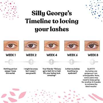 Silly George Eyelash Growth Serum for Bold Lashes