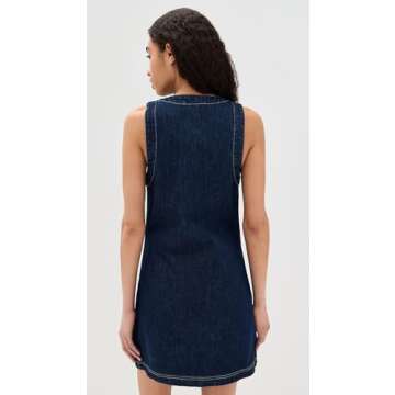 Chic Denim Mini Dress by Madison the Label for Women