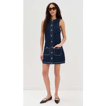 Chic Denim Mini Dress by Madison the Label for Women