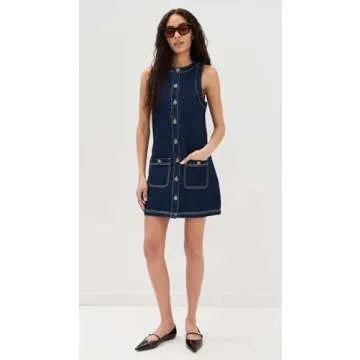 Chic Denim Mini Dress by Madison the Label for Women