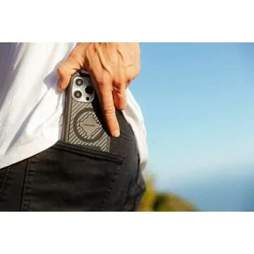 Rokform - iPhone 15 Pro Case, Rugged Series, Magnetic, iPhone 15 Pro Cover with RokLock Twist Lock, Drop Tested Armor (Black)