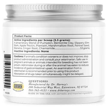 Dr. Harvey's Runs Be Done Anti-Diarrheal Digestive Tract Supplement for Dogs (7 Ounces)