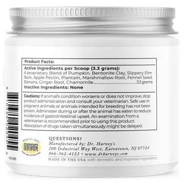 Dr. Harvey's Runs Be Done Anti-Diarrheal Digestive Tract Supplement for Dogs (7 Ounces)