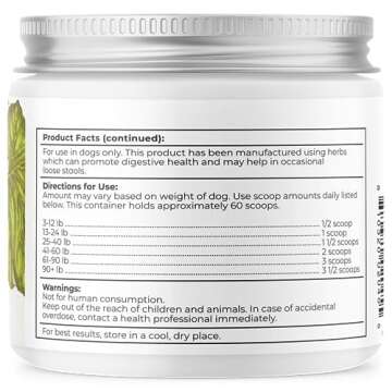 Dr. Harvey's Runs Be Done Anti-Diarrheal Digestive Tract Supplement for Dogs (7 Ounces)