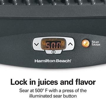 Hamilton Beach Indoor Grill for Delicious Meals at Home
