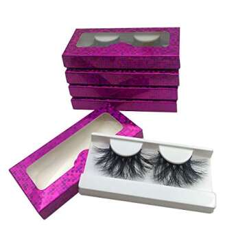 Wholesale 25mm Mink Lashes - Handmade Fluffy Dramatic Lashes