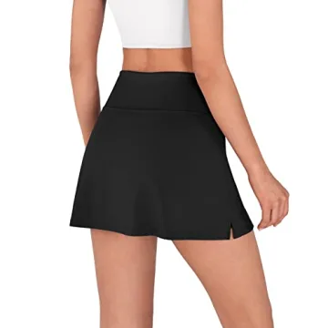 ODODOS Women's High Waisted Tennis Skorts with Pockets