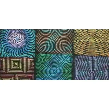 Set of 6 Cedar Canyon Jack Richeson Rubbing Plates for Creative Projects