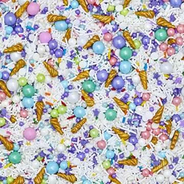 Unicorn Barf Sprinkles for Magical Dessert Decorating