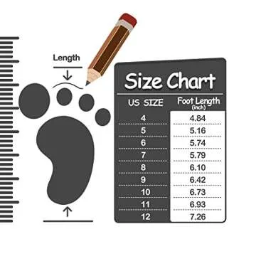 K KomForme Toddler Sneakers for Boys and Girls Dual Hook and Loops Sneakers Baby Canvas Shoes Colorful