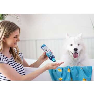 Bio-Groom Super Whitening Dog Shampoo – Whitening Pet Shampoo, Dog Bathing Supplies, Puppy Wash, Dog Grooming Supplies, Cruelty-Free – 12 fl oz 1-Pack