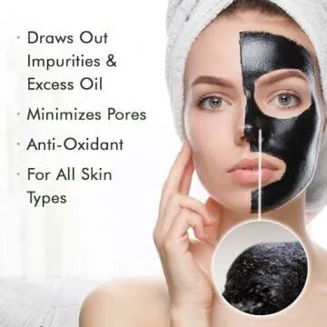 Ebanel Charcoal Peel Off Mask for Deep Cleansing & Purifying