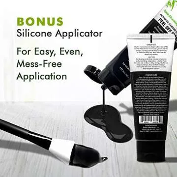 Ebanel Charcoal Peel Off Mask for Deep Cleansing & Purifying