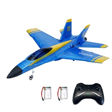 Eayaele Foam F/A-18 RC Plane Hornet Strike Fighter, 2 CH Remote Control Airplane Foam Glider Planes ...