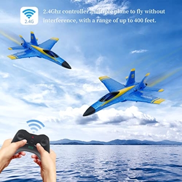 Eayaele Foam F/A-18 RC Plane for All Ages - Fun Flying Toy