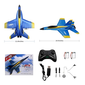 Eayaele Foam F/A-18 RC Plane for All Ages - Fun Flying Toy
