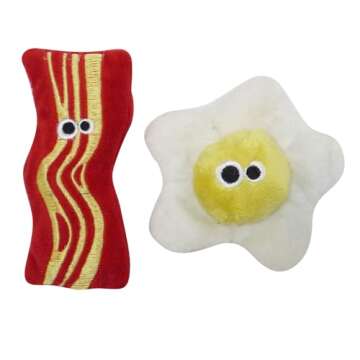 Mad Cat FVLFIL Brunch Buddies Catnip & Silvervine Plush Cat Toy