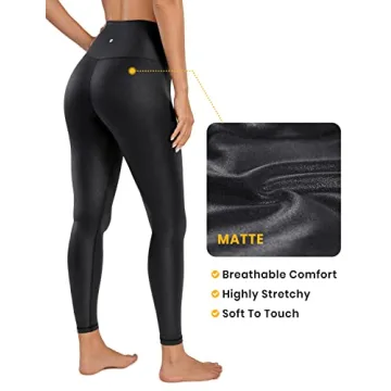 Buy CRZ YOGA Butterluxe Faux Leather Leggings for Women