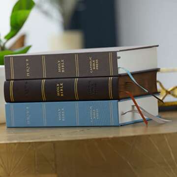NRSV Catholic Bible Journal Edition Leathersoft Brown Comfort Print