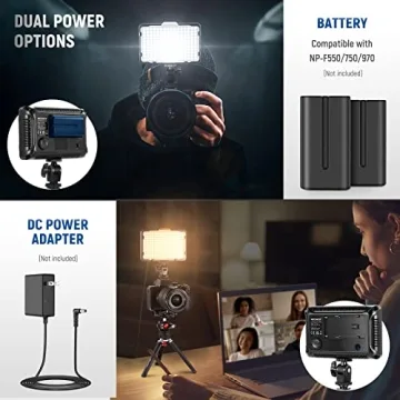 Neewer 176 LED Video Light for DSLR Cameras