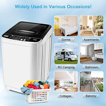Nictemaw Portable Washer & Dryer Combo - 2.3 Cu.ft