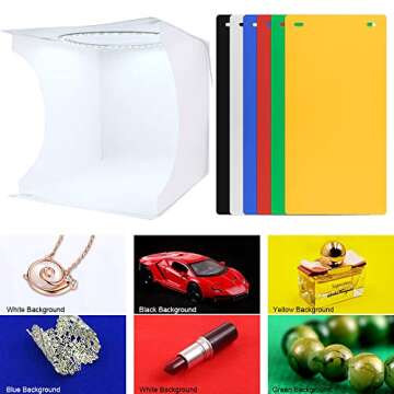 Fotoconic LED Light Box for Product Photography - 12 Inch