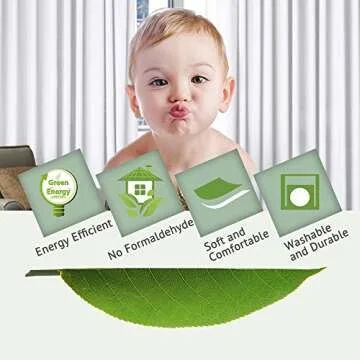 Elegant H.VERSAILTEX Thermal Insulated White Curtains