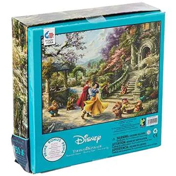 Ceaco - Thomas Kinkade - Disney Dreams Collection - Snow White Sunlight - 750 Piece Jigsaw Puzzle