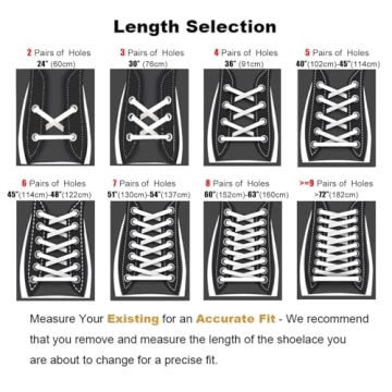 Handshop Flat Shoelaces - Versatile Replacement for Shoes