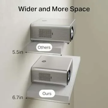 BAYKA Floating Shelves - Modern Rustic Wood for Home