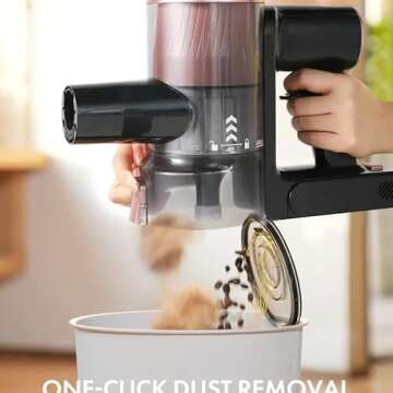 Powerful Cordless Vacuum Cleaner with 28Kpa Suction