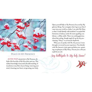 Jesus Calling for Christmas, Padded Hardcover, with Full Scriptures: Seasonal Devotions for Christmas (A 50-Day Devotional)