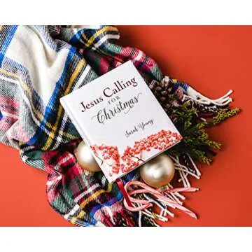 Jesus Calling for Christmas, Padded Hardcover, with Full Scriptures: Seasonal Devotions for Christmas (A 50-Day Devotional)