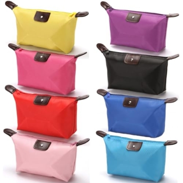 Cosmetic Bags Toiletry Bags for Women 8 Pack Toiletries Organizer Bag Multifunction Travel Makeup Po...